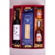 Vinolisa Selezione Präsent "Diavolo" - Weine und Feinkost in hochwertiger Geschenkverpackung