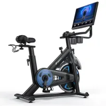Merach S36B5 Heimtrainer Fahrrad mit HD-Bildschirm, Blau Merach S36B5 Heimtrainer Fahrrad mit HD-Bildschirm, Blau