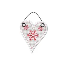 Hüttendeko Geschenkanhänger Motiv Schneeflocken - 100mm Hüttendeko Geschenkanhänger Motiv Schneeflocken - 100mm