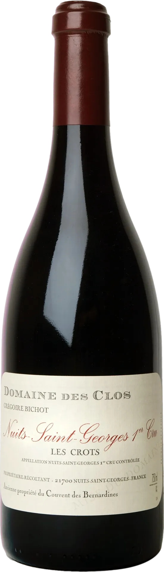 Domaine des Clos Nuits-Saint-Georges Premier Cru Les Crots 2021 Domaine des Clos Nuits-Saint-Georges Premier Cru Les Crots 2021