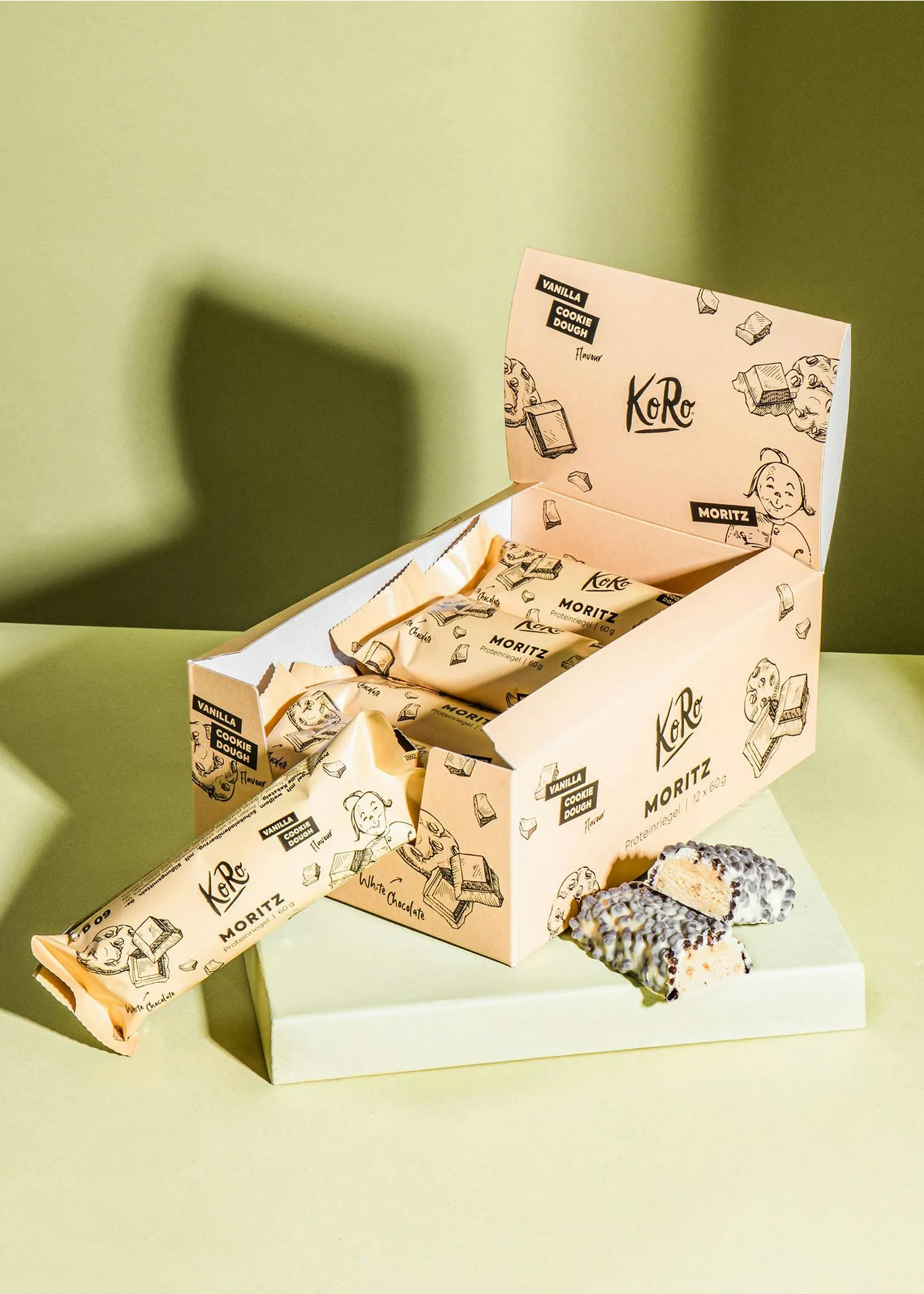 Moritz Protein Bar 12 x 60 g Moritz Protein Bar 12 x 60 g