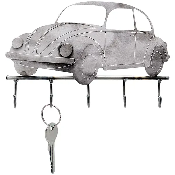 Metallfigur Auto als Schlüsselhalter Metallfigur Auto als Schlüsselhalter