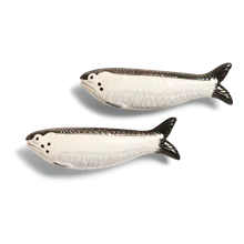Sardinen Salz- und Pfefferstreuer 10.5 x 3 x 3 cm Sardinen Salz- und Pfefferstreuer 10.5 x 3 x 3 cm