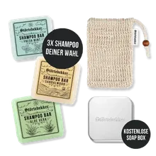 Störtebekker Duschset - 3x festes Shampoo nach Wahl Störtebekker Duschset - 3x festes Shampoo nach Wahl
