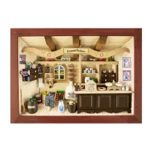 3D-Holzbild Kramerladen 3D-Holzbild Kramerladen