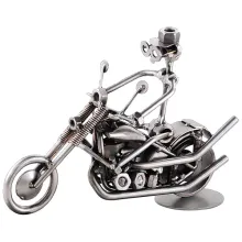 Schraubenmännchen - Mann auf Motorrad - Harley Schraubenmännchen - Mann auf Motorrad - Harley