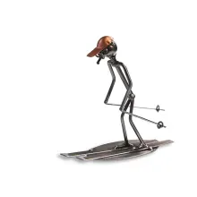 Metallmann Skifahrer - Wired Line Metallmann Skifahrer - Wired Line
