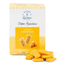 Mini Crêpe Dentelle mit Cheddar Mini Crêpe Dentelle mit Cheddar