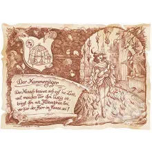 Zunftbild Kammerjäger auf Antikpapier im A4-Format Zunftbild Kammerjäger auf Antikpapier im A4-Format