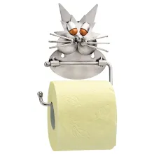 Toilettenpapierhalter im Design einer Katze Toilettenpapierhalter im Design einer Katze