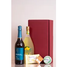 Vinolisa Selezione Präsent "Limoncino Spritz" - Wein und Feinkost in hochwertiger Geschenkverpackung Vinolisa Selezione Präsent "Limoncino Spritz" - Wein und Feinkost in hochwertiger Geschenkverpackung