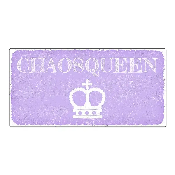 Aluschild im Vintage Look mit Wunschtext 300 x 150mm violett Aluschild im Vintage Look mit Wunschtext 300 x 150mm violett