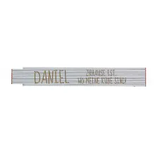 Geschenk für Landwirte - Zollstock mit Name und Spruch Geschenk für Landwirte - Zollstock mit Name und Spruch