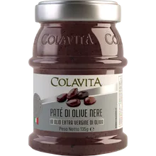 Colavita Paté di Olive Nere - Creme aus schwarzen Oliven Colavita Paté di Olive Nere - Creme aus schwarzen Oliven