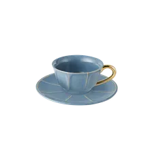 Espressotasse hellblau Vintage Bitossi Ø 6,8cm Espressotasse hellblau Vintage Bitossi Ø 6,8cm
