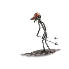 Metallmann Skifahrer - Wired Line Metallmann Skifahrer - Wired Line