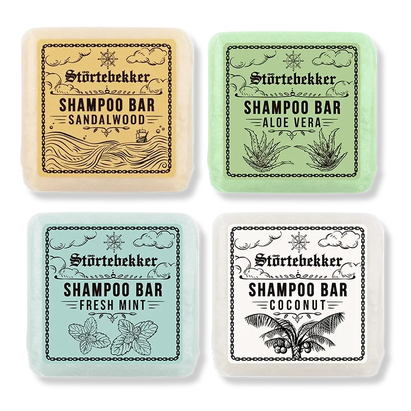 Festes Shampoo - 4x 100g Probierset Festes Shampoo - 4x 100g Probierset