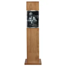 Leuchtstele mit individuellem Glasfoto in 3D Optik Leuchtstele mit individuellem Glasfoto in 3D Optik