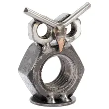 Original Hinz und Kunst Metall-Tier kleine Eule Original Hinz und Kunst Metall-Tier kleine Eule