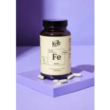 Eisenbisglycinat + Vitamin C aus Acerola Kapseln 180 Stück Eisenbisglycinat + Vitamin C aus Acerola Kapseln 180 Stück
