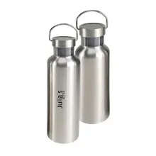 Edelstahl-Trinkflasche mit individueller Gravur Edelstahl-Trinkflasche mit individueller Gravur