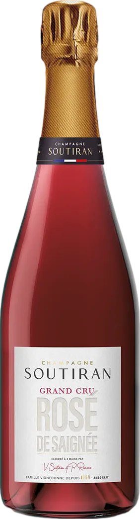 Champagne Soutiran Rose de Saignee Brut Grand Cru Champagne Soutiran Rose de Saignee Brut Grand Cru