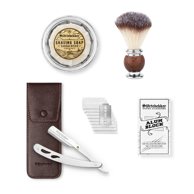 Rasierset - Rasiermesser Silber Rasierset - Rasiermesser Silber