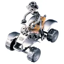 Schraubenmännchen Quad Motorrad Schraubenmännchen Quad Motorrad