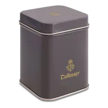 Teedose leer, dunkelgrauDallmayr Logo, Inhalt 50g Teedose leer, dunkelgrauDallmayr Logo, Inhalt 50g