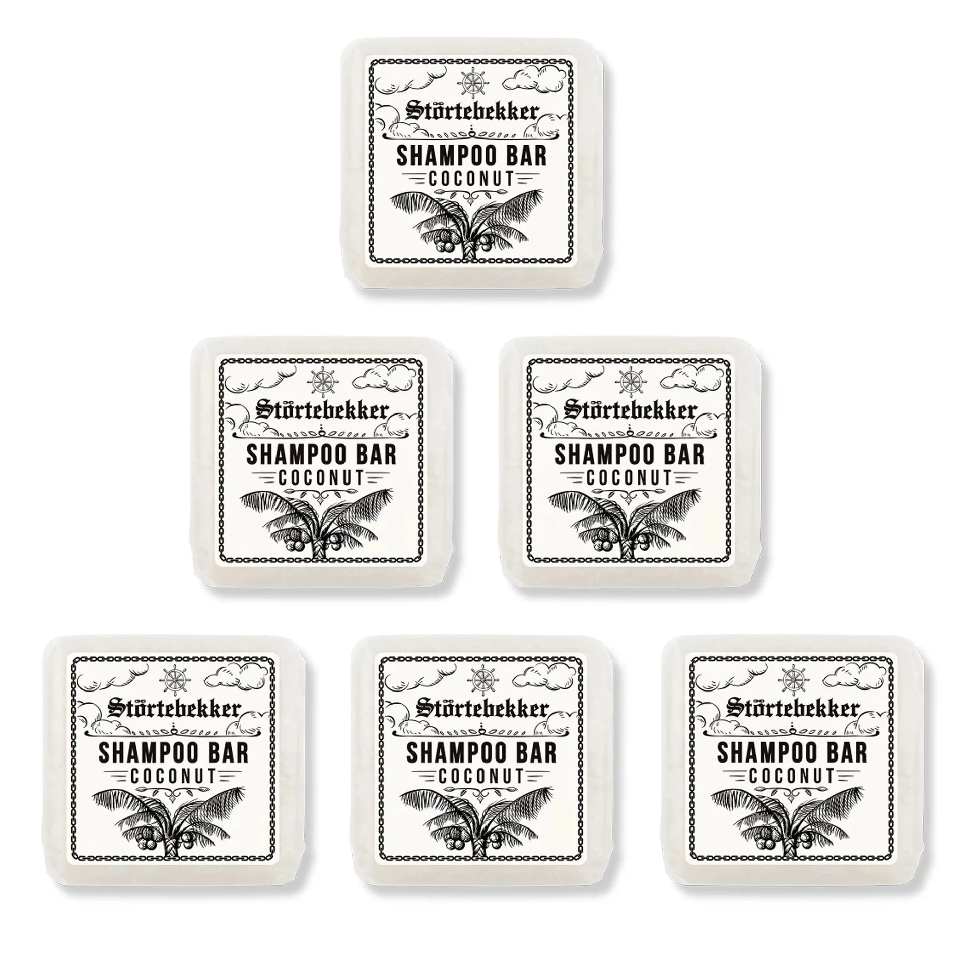 Störtebekker Festes Shampoo Kokos - 100g Störtebekker Festes Shampoo Kokos - 100g