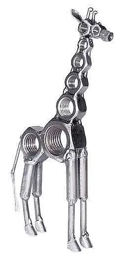 Original Hinz und Kunst Metalltier - Giraffe Original Hinz und Kunst Metalltier - Giraffe