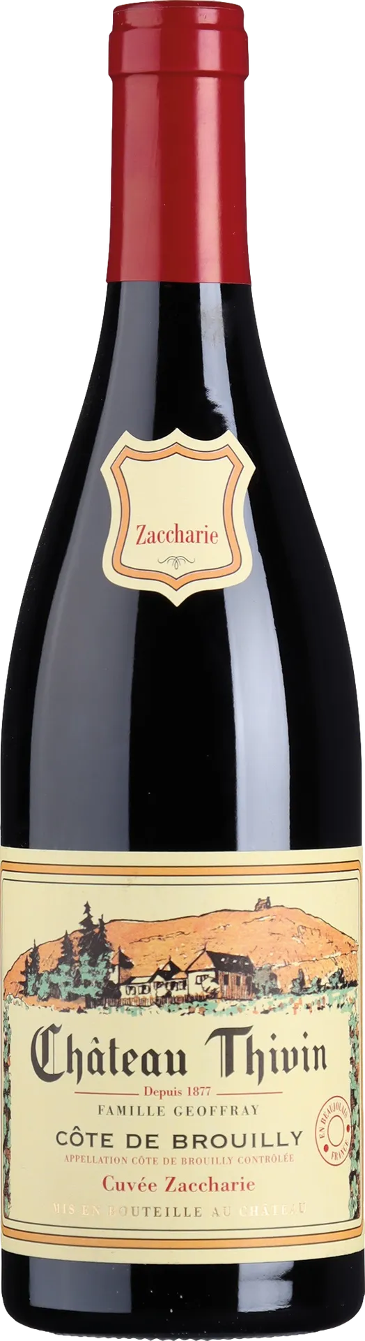 Chateau Thivin Cote de Brouilly Cuvee Zaccharie 2022 Chateau Thivin Cote de Brouilly Cuvee Zaccharie 2022
