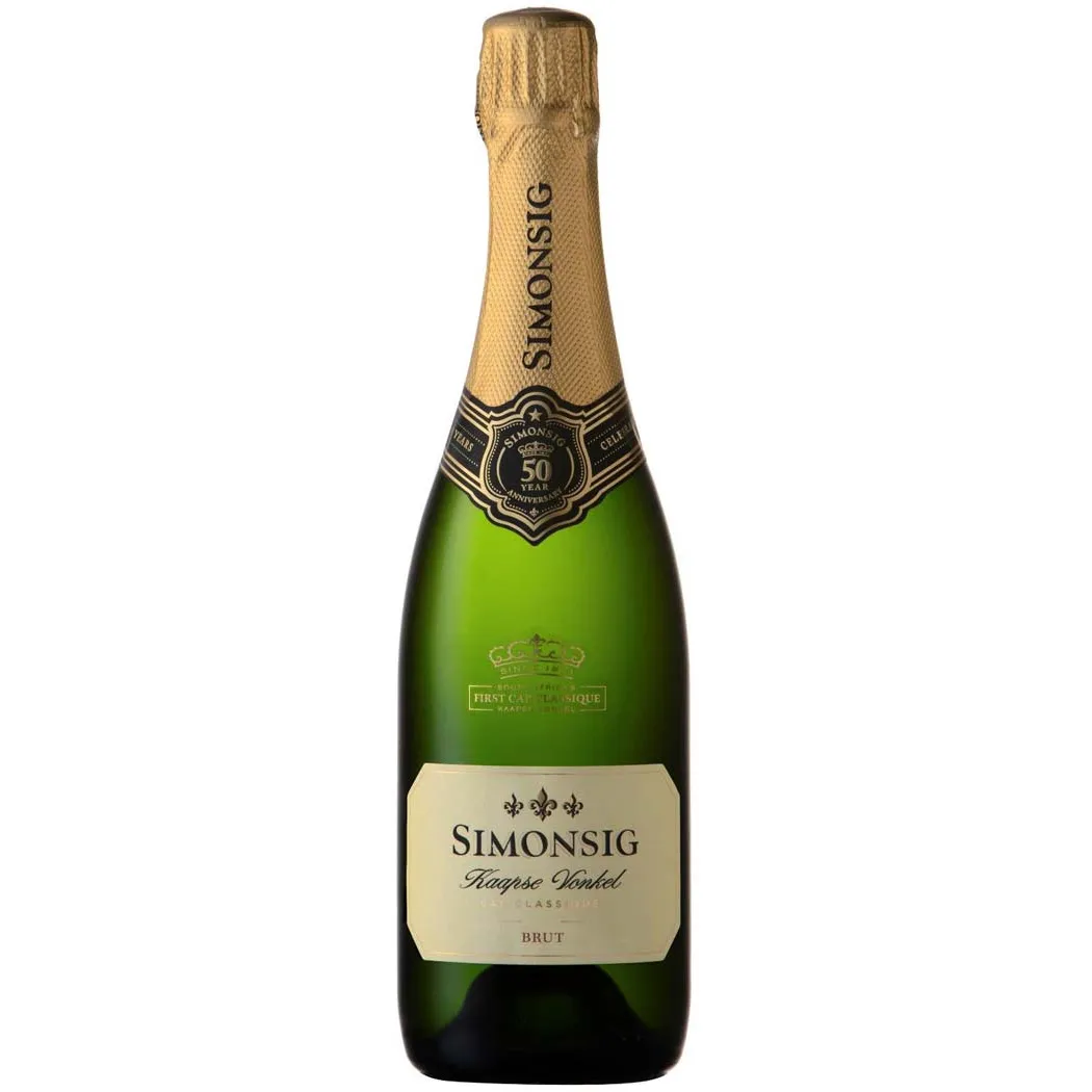 Simonsig Kaapse Vonkel Méthode Cap Classique (MCC) Brut Simonsig Kaapse Vonkel Méthode Cap Classique (MCC) Brut
