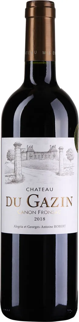 Château du Gazin Canon Fronsac AOC 2018 Château du Gazin Canon Fronsac AOC 2018