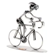 Schraubenmännchen Rennradfahrer Schraubenmännchen Rennradfahrer
