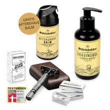 Störtebekker Rise ‘n’ Shine Shaving Set - Rasierhobel 'Hamburg' Schwarz Störtebekker Rise ‘n’ Shine Shaving Set - Rasierhobel 'Hamburg' Schwarz