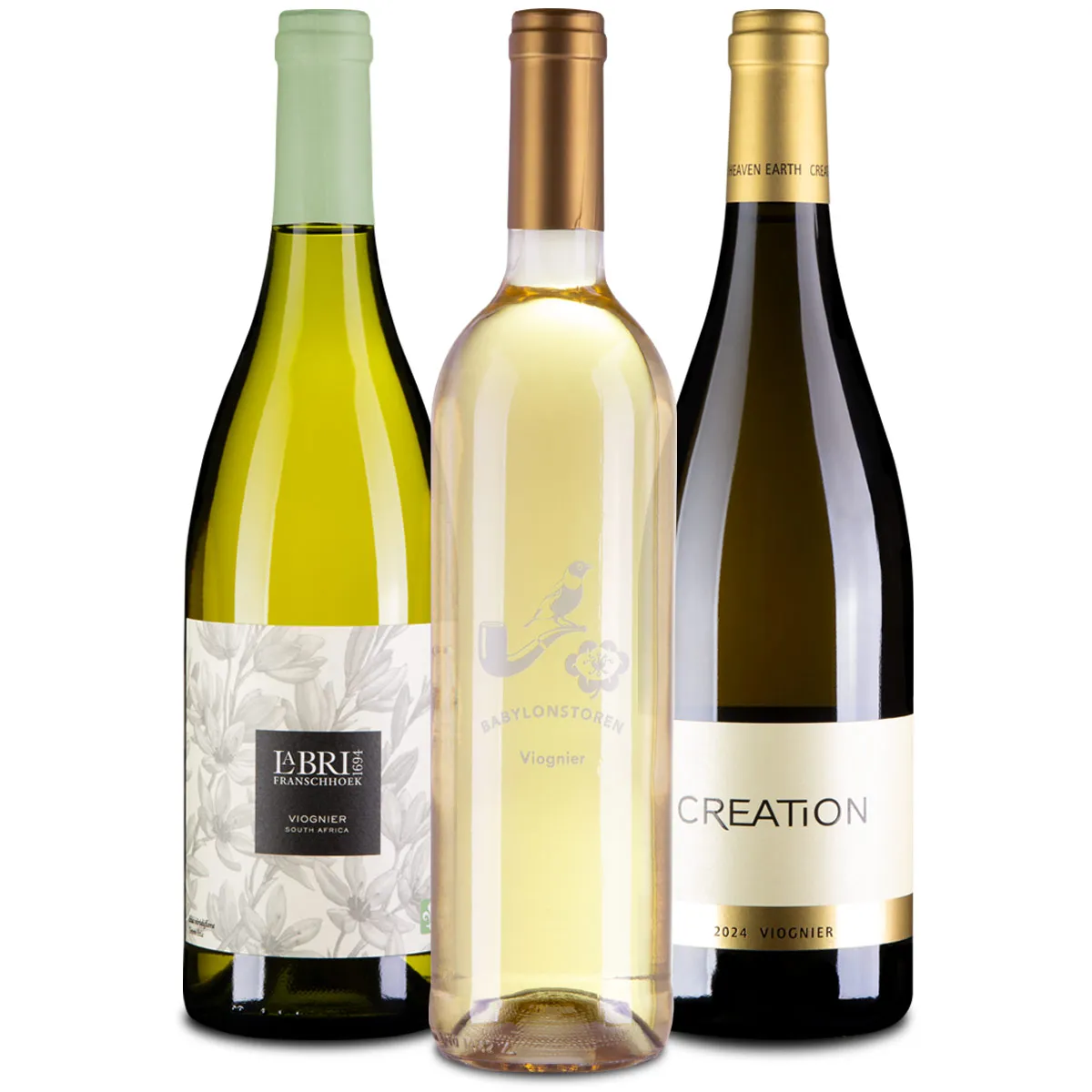 3er Probierpaket Viognier aus Südafrika 3er Probierpaket Viognier aus Südafrika