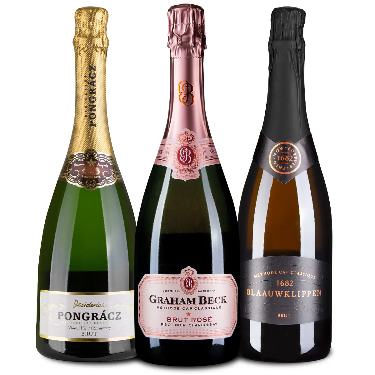 3er Probierpaket Methode Cap Classique (MCC) Brut 3er Probierpaket Methode Cap Classique (MCC) Brut