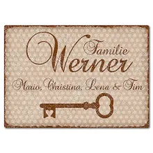 Farbiges Aluschild mit Polka Dots und Wunschtext A4 Polka Dots cappuccino Farbiges Aluschild mit Polka Dots und Wunschtext A4 Polka Dots cappuccino