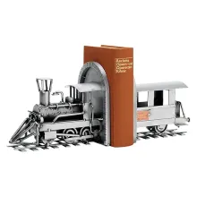 Dampflokomotive - 2 Buchstützen als Dekoration Dampflokomotive - 2 Buchstützen als Dekoration