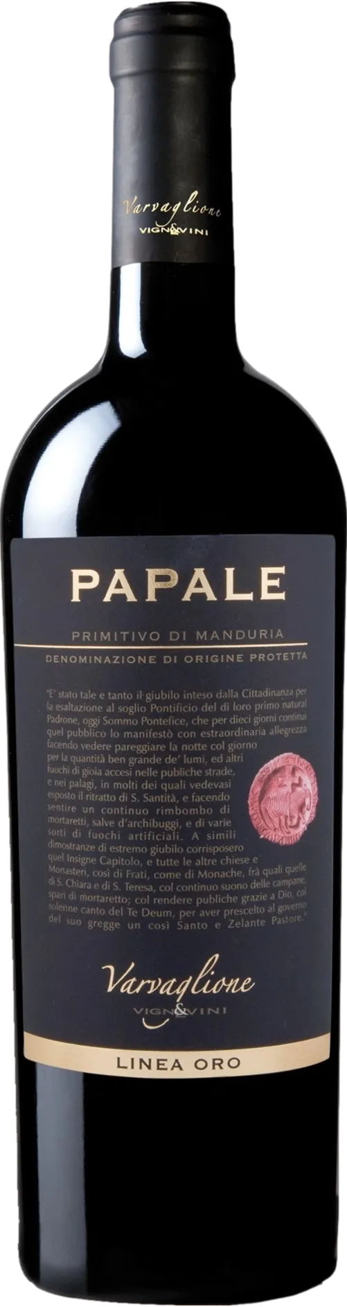 Varvaglione Papale Linea Oro Primitivo di Manduria 2021 Varvaglione Papale Linea Oro Primitivo di Manduria 2021