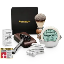 Störtebekker Rasierset - Rasierhobel %27Hamburg%27 Schwarz Störtebekker Rasierset - Rasierhobel %27Hamburg%27 Schwarz