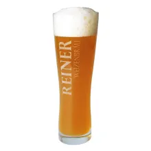 Weizenbierglas mit Namensgravur Weizenbierglas mit Namensgravur