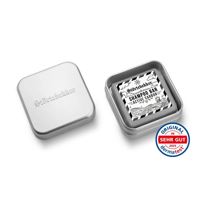 Störtebekker Festes Shampoo & Seifendose Set Störtebekker Festes Shampoo & Seifendose Set
