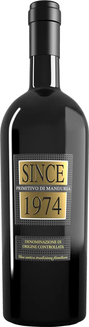 Since 1974 Primitivo di Manduria DOP Since 1974 Primitivo di Manduria DOP