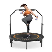 Merach 2420B2 Mini-Trampolin mit verstellbarem Griff, 102 CM Merach 2420B2 Mini-Trampolin mit verstellbarem Griff, 102 CM