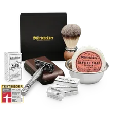 Störtebekker Rasierset - Rasierhobel %27Hamburg%27 Silber Störtebekker Rasierset - Rasierhobel %27Hamburg%27 Silber