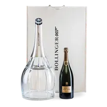 1988 Champagne Bollinger R.D. Extra Brut mit Baccarat Crystal Kühler 1988 Champagne Bollinger R.D. Extra Brut mit Baccarat Crystal Kühler