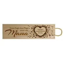 Weinbox mit Gravur für die Mama Design 4 Weinbox mit Gravur für die Mama Design 4