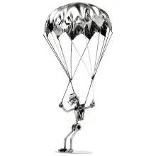 Schraubenmännchen Fallschirmspringer Schraubenmännchen Fallschirmspringer